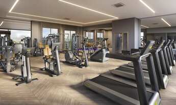 Imagem 3: Condomínio com Academia com equipamentos Technogym, Espaço Bem-estar com sala de massagem