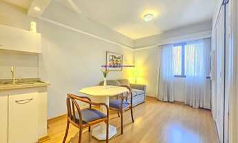 Imagem 3: Apartamento MOBILIADO 40m², 01 dormitório e 01 banheiro. Condomínio com portaria, piscin