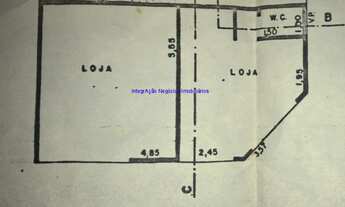 Imagem 3: Loja 40m², 01 banheiro. Excelente localização entre as Ruas Aimberê, Caiubí e Bartira