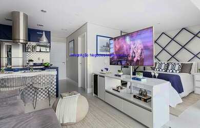 Imagem 6: Loft 46m², 01 dormitório, 01 banheiro e 01 vaga na garagem. Condomínio com portaria 24hr