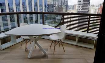 Imagem 1: Apartamento Studio 46m², 01 dormitório, 01 banheiro e 02 vagas na garagem. Condomínio co