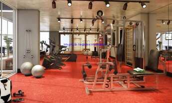 Imagem 7: Apartamento Studio 34m² 1 dormitório, 1 banheiro e 1 vaga de garagem. Condomínio com: Aca