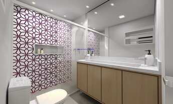 Imagem 6: Apartamento 119m², 03 dormitórios (sendo 01 suíte), 03 banheiros e 01 vaga na garagem. C