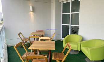 Imagem 4: Conjunto Comercial 85m², 02 banheiros e 02 vagas na garagem. Condomínio com recepção e se