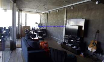 Imagem 4: Apartamento Cobertura 127m², 01 dormitório e 01 banheiro. Condomínio com portaria. Exce