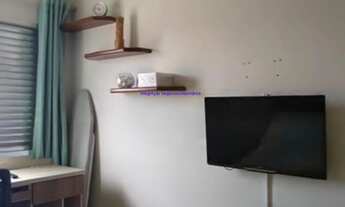 Imagem 7: Apartamento MOBILIADO 51m², 01 dormitório, 01 banheiro e 01 vaga na garagem. Condomínio c