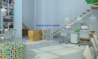 Imagem 7: Laje Comercial 762.03m², 08 banheiros e 20 vagas na garagem. Condomínio com recepção e