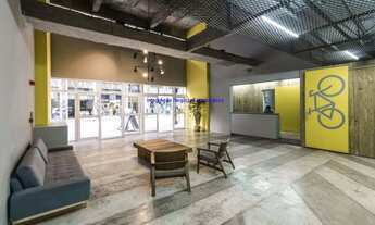 Imagem 2: Apartamento 36m², 01 dormitório e 01 banheiro. Condomínio com portaria 24hrs, salão de fe