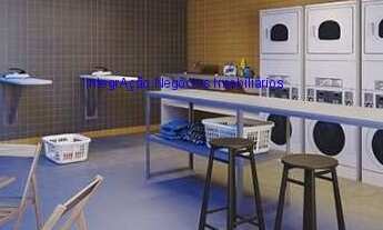 Imagem 7: Apartamento 40m², 02 dormitórios e 01 banheiro. Condomínio com portaria 24hrs, salão de f