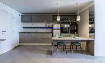 Imagem 6: Apartamento 40m², 02 dormitórios e 01 banheiro. Condomínio com portaria 24hrs, salão de f