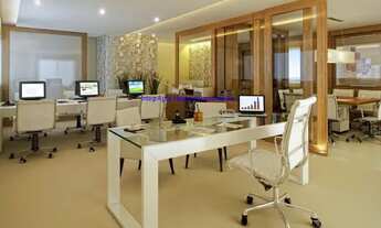 Imagem 6: Conjunto Comercial 293.30m², 02 banheiros e 07 vagas na garagem. Condomínio com recepção