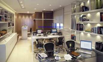 Imagem 7: Conjunto Comercial 293.30m², 02 banheiros e 07 vagas na garagem. Condomínio com recepção