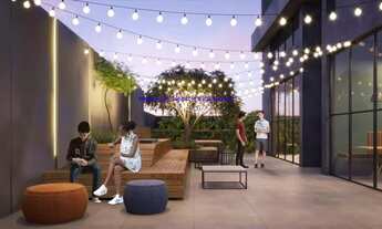 Imagem 4: Apartamento 33m², 01 dormitório e 01 banheiro. Condomínio com portaria, segurança 24hrs