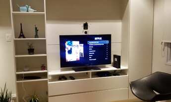 Imagem 4: Apartamento 32m², 01 dormitório, 02 banheiros e 01 vaga na garagem; O Imóvel possui Fogão