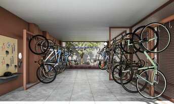 Imagem 4: Condomínio com portaria, segurança 24hrs, piscina, churrasqueira, lavanderia e bicicletári