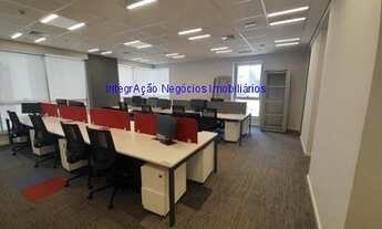 Imagem 6: Conjunto Comercial 494,65m², 04 banheiros e 11 vagas na garagem. Condomínio com recepção