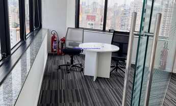 Imagem 3: Conjunto Comercial 202m², 03 banheiros e 05 vagas na garagem. Condomínio com Recepção e S