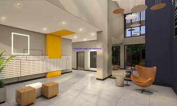 Imagem 6: Apartamento 34m², 01 dormitório e 01 banheiro; (FOTOS ILUSTRATIVAS). Condomínio com Segur