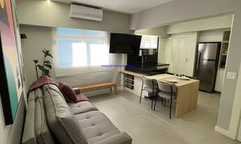 Imagem 2: Apartamento 56m², 01 dormitório (sendo suíte), 01 banheiro e 01 vaga na garagem. Condomín