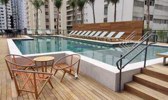 Imagem 2: Apartamento Studio 24m², 01 dormitório e 01 banheiro. Condomínio com segurança 24hrs, pis