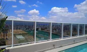 Imagem 5: Apartamento 30m², 01 dormitório e 01 banheiro. Condomínio com portaria, segurança, piscin