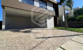 Imagem 3: Casa moderna sobrado a venda condominio alto padrão Jardim Residencial Santa Clara Indaiat