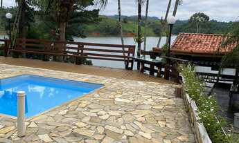 Imagem 4: LINDA CHÁCARA A BEIRA DA REPRESA ( PÉ NA AGUA) , NO CONDOMINIO PORTAL DE IGARATA EM IGARA