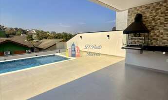 Imagem 4: Casa com 3 Suites em condomínio Fechado, 219m². À Venda - R$ 1.380.000,00 - Condomínio Nov