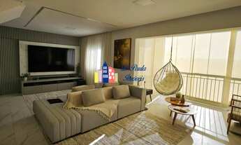 Imagem 6: Apartamento Mobiliado com 3 Dormitórios sendo duas suíte, Condomínio Alto da Mata - Jardim