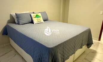 Imagem 6: Apartamento Mobiliado 2 quartos sendo 1 suíte prédio de Frente para o Mar na Praia do Morr