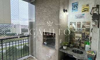 Imagem 4: Apartamento Venda Flex Jundiaí- SP: 2 quartos, 1 suíte, 2 salas, 2 banheiros, 1 vaga de ga