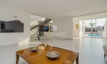 Imagem 3: Elegance imóveis vende casa moderna 3 dormitórios suíte pátio com piscina 6 vagas box/gara