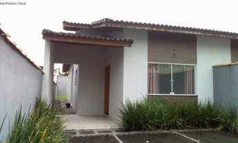 Imagem 2: Casa térrea bem elaborada sendo a sala na frente e os quartos na parte de trás..