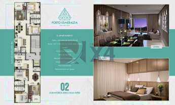 Imagem 2: Apartamento 2 suítes com vista para o mar na praia de Perequê em Porto Belo Imobiliária X4