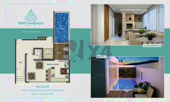 Imagem 3: Apartamento 2 suítes com vista para o mar na praia de Perequê em Porto Belo Imobiliária X4