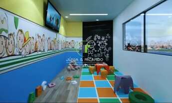 Imagem 7: Apartamento de 2 quartos sendo 1 suíte, 1 vaga de garagem, área de lazer na cobertura loca