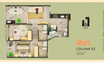 Imagem 7: Lançamento - Apartamentos de 2 quartos na Praia do Morro, Guarapari, com lazer completo na