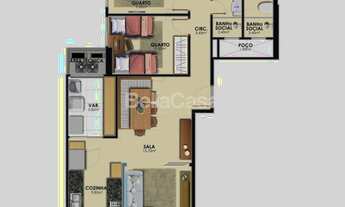 Imagem 7: Residencial Maria Carolina - Pré-Lançamento na Praia do Morro, Guarapari, apartamento 3 qu