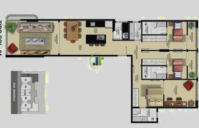 Imagem 7: Lançamento - Edifício Mayan na Praia da Cerca - Guarapari: Apartamentos de Frente para o M