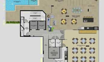 Imagem 7: Lançamento na Praia do Morro - 02 e 03 quartos - Edifício Porto Belo