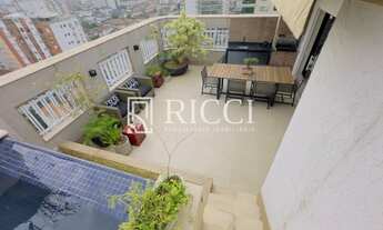 Imagem 5: Cobertura com 4 quartos e 2 suítes na Pompéia, Santos-SP: 323m², 3 salas, 6 banheiros e 3