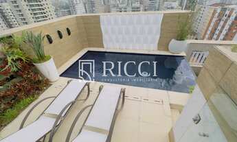 Imagem 4: Cobertura com 4 quartos e 2 suítes na Pompéia, Santos-SP: 323m², 3 salas, 6 banheiros e 3