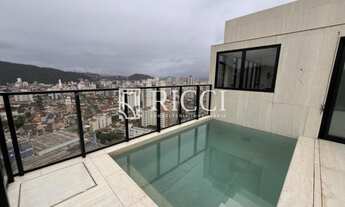 Imagem 6: Cobertura à venda em Santos-SP, bairro José Menino: 3 quartos, 3 suítes, 2 salas, 4 banhei