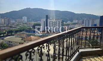 Imagem 6: Cobertura triplex à venda em Santos-SP: 4 quartos, 1 suíte, 3 salas, 5 banheiros, 4 vagas