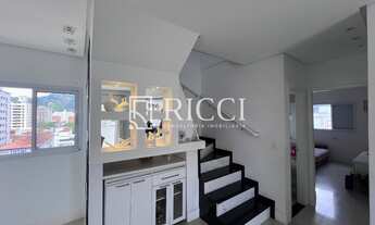 Imagem 4: Oportunidade: Cobertura triplex de 3 quartos no Campo Grande, Santos-SP, com 2 vagas de ga