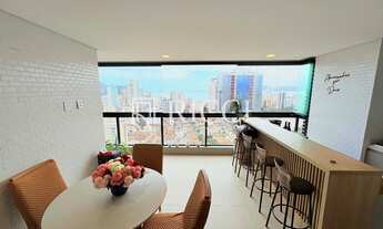 Imagem 1: Apartamento à venda em Santos-SP, Aparecida: 3 quartos, 1 suíte, 2 salas, 3 banheiros, 2 v