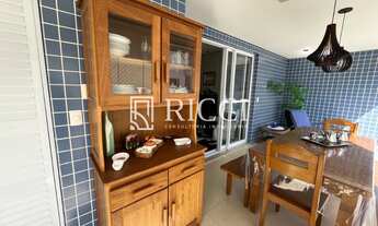 Imagem 3: Apartamento Espaçoso de 03 Quartos com 02 Suítes e 2 Salas na Aparecida, Santos-SP RICCI