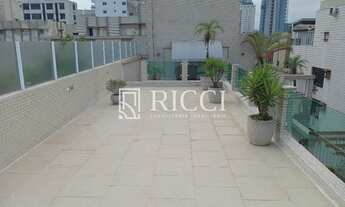 Imagem 2: Cobertura de alto padrão com 4 quartos e 2 suítes na Aparecida, Santos-SP: 5 salas, 4 banh