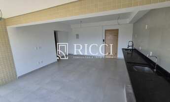 Imagem 2: Apartamento na Ponta da Praia, prédio novo 2 quartos 1 suíte com lazer completo