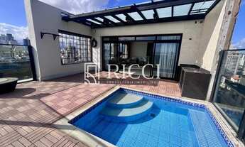 Imagem 3: Cobertura de Luxo à Venda em Santos-SP, Bairro Aparecida: 3 Quartos, 3 Suítes, 4 Salas, 5